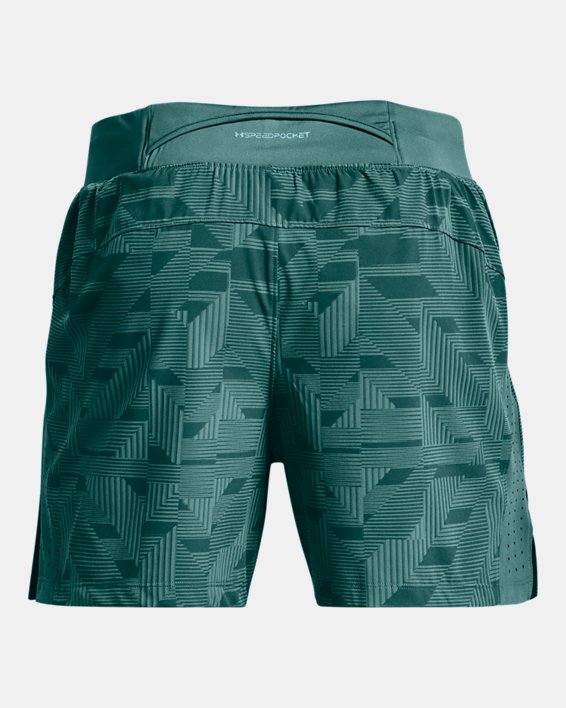Men's UA Launch Elite 5'' Shorts, Green, pdpMainDesktop image number 8